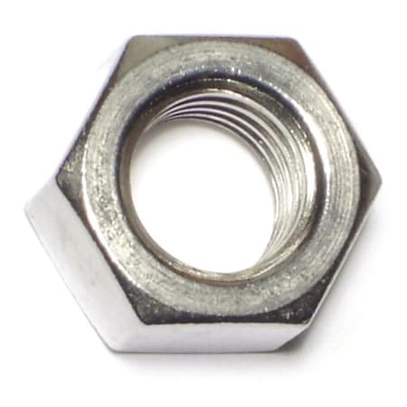 Midwest Fastener Hex Nut, 5/8"-11, 18-8 Stainless Steel, Not Graded, 25 PK 05275